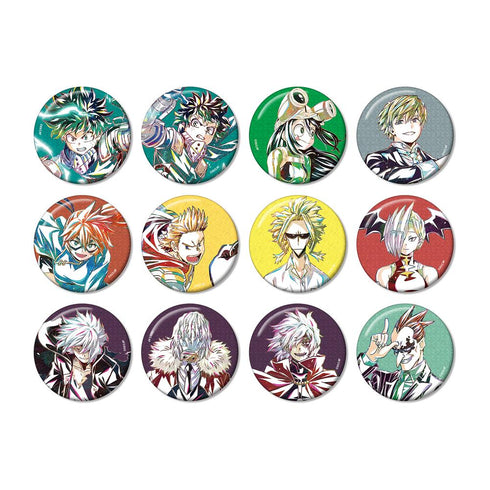 『僕のヒーローアカデミア』トレーディング Ani-Art 第6弾 グリッター缶バッジ ver.A(単位/BOX)【202508再販】